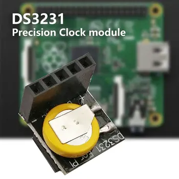 DS3231 Iic Modulis Didelio Tikslumo Laikrodis Modulis Metalas+Plastikas Atminties Modulis, Realiu Laiku 3.3 V/5V Už Aviečių Pi