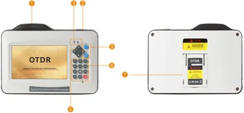 FHO3000-D26 Rankiniai 5-colių HD touch screen Paprasta sąsaja ir vieno mygtuko bandymų OTDR