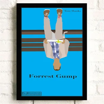 Forrest Gump Klasikinis Filmas Drobės Tapybos HD Žvaigždžių Plakatų ir grafikos Cuadros Sienos Meno Nuotrauką Kambarį Namo Apdaila