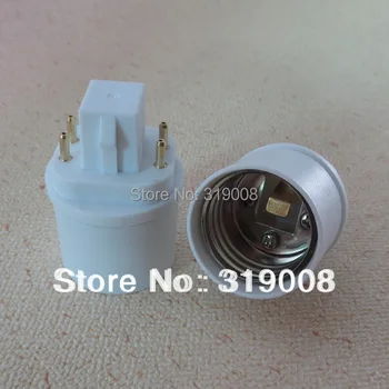 G24q į E26 lemputės adapteris ( 4pin) gx24q į e26 bazė adapteris keitiklis