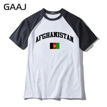 GAAJ Afganistano Vėliava Vyras ir Moterų Unisex Marškinėliai Mados Trumpas & Ilgai Beisbolo Marškinėlius Vyrų Juokinga Streetwear Medvilnės Hit #436NI