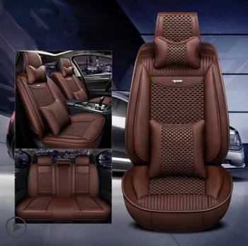 Geriausia kokybė! Pilnas komplektas, automobilių sėdynių užvalkalai už KIA Sorento 5 sėdimos vietos-2009 kvėpuojantis patvarus ekologinio sėdynių užvalkalai už Sorento 2013