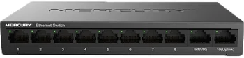 Geriausia NVR, Metalo Ethernet Switch, Mini 10 Uostus Darbalaukio Ethernet Tinklo Jungiklio, 10/100Mbps LAN tinklo Koncentratorių, 2 uplink prievadų (S110D)