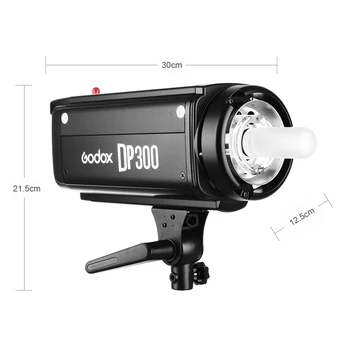 Godox DP300 300WS Pro Fotografijos Strobe Flash Studija Šviesos Lempos Galva (Bowens Mount)
