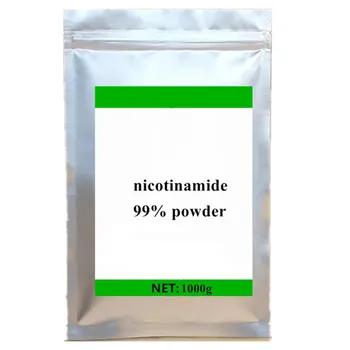 Grynas Natūralus vitaminas B3 niacinamidas milteliai nikotinamido Nikotinamido inhibitoriai nati nukleozidiniai 99% anti-senėjimo