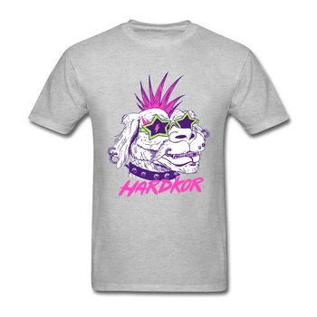 Hardkor T Marškinėliai Vyrams Vyrų Medvilnės trumpomis Rankovėmis Tee Marškinėliai Juokinga T Shirts