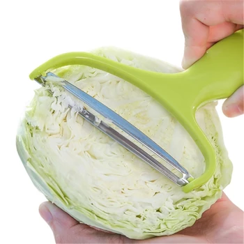 HOMETREE virtuvės nerūdijančio plieno kopūstai plačiai burnos lupimo peilis daržovių salotos odos virtuvės reikmenys virtuvės dalykėlių H741