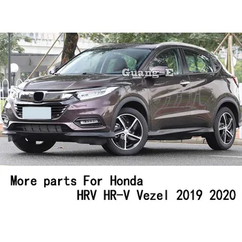 Honda HRV HR-V Vezel 2019 2020 Automobilių Stiliaus Nerūdijančio Plieno, Viduje Durys Garso Kalbėti Garsiakalbių Garso Žiedas Lempos Apdaila 4pcs