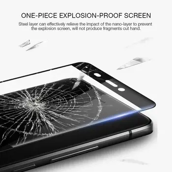HOPCHAM Anti-Scratch Visiškai Padengti Grūdinto Stiklo Filmas Xiaomi Redmi 4X 4A 4 16G 32G Screen Protector Filmas Redmi 4X 4A Stiklo