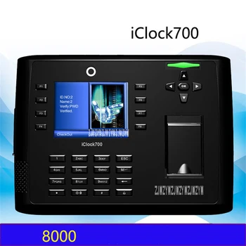 Iclock700 Digital Imaging Biometrinių USB Ip Laikrodžiai Mašina, Laikrodis su Patekimo Kontrolės Laikas Įrašymo 3.5 Colių TFT Ekranas, juoda