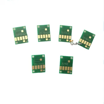 IKI 6PCS LANKO ŽETONŲ CANON MG6370 MG7170 IP8770 MG6770 sgn 750 auto reset chip SGN-750 CLI751 sgn 750