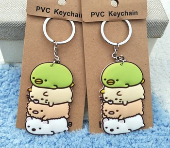 IVYYE 1PCS Sumikko gurashi Mados Anime Key Chain PVC Pav paketų prižiūrėtojų raktinę mielas Žaislai Keychain Keyholder Gimtadienio Dovana Unisex NAUJAS