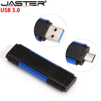 JASTER USB Werkelijke capaciteit USB 3.0 Tipas-C usb flash drive, pen drive 64GB/32GB/16GB/8GB/4GB flash drive, memory Stick