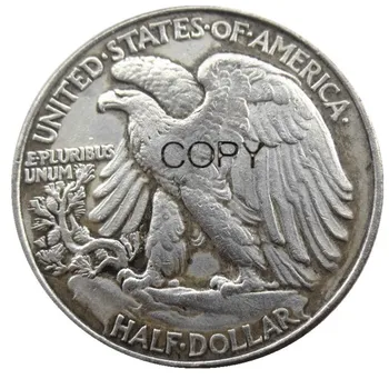 JAV 1945 M. PSD Ėjimo Laisvės Pusė Doleris Sidabro Padengtą Kopijuoti Monetas