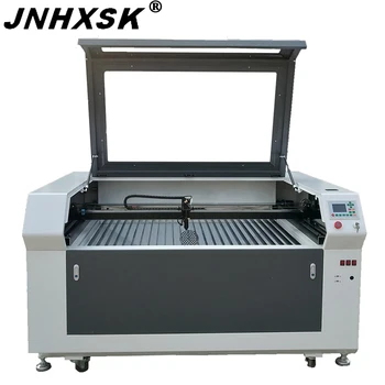 JNHXSK TS1390 CO2 lazerinis graviravimas ir pjovimo staklės 130W su ruida 6442s valdiklis su PMI slideway