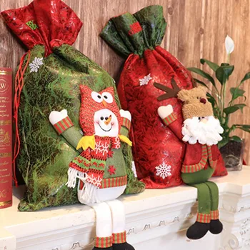 Kalėdų Dovanų Maišelis 3D Lėlės Šalis Vestuvių papuošalai Kalėdų Saldainiai 