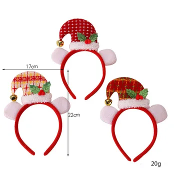 Kalėdų hairbands santa medis briedžių, elnių ragai bandana vaikams suaugusiųjų galvos apdangalai, elnių papuošalai kalėdų dekoracijas šalies cosplay