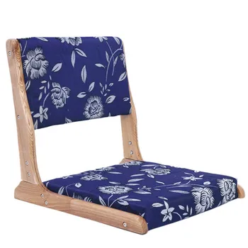 Kambarį Kėdė Gyvenimo Kambario Baldai sulankstomoji kėdė legless kėdės, platformos tatamio sulankstomoji kėdė iš medžio masyvo Japonų stiliaus pardavimas