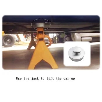 Keltuvo Lifto Mygtukai Jack Pagalvėlės Pakelti Rituliai Jack Rituliai už Corvette C5 C6 Z06 (Sidabrinė)
