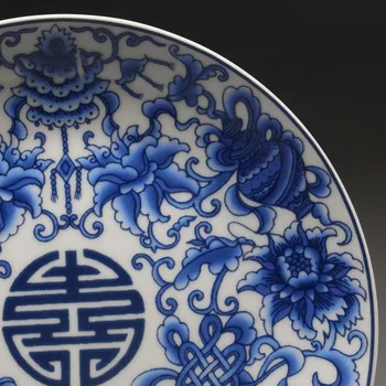 Kolekcines išskirtinį amatų kinijos keramikos Budizmas aštuonių vertybių patiekalas