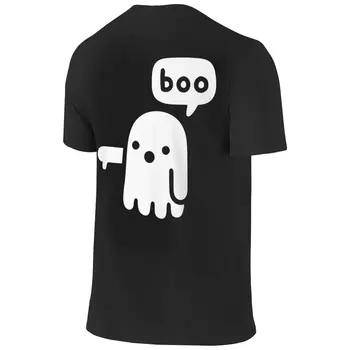 Laisvalaikio Žmogaus T-shirt Mielas Vaiduoklis Nepritarimą Boo Geros Medvilnės 2019 Naujas O-kaklo Animacinių filmų Dizaino Marškinėliai