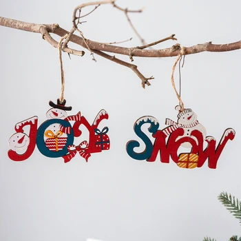 Laiškas Medžio Sniego Pakabučiai Kalėdų Medžio Apdaila Kabantys Papuošalai Amatų Kalėdos Naujieji Metai Šalis Vestuvių Namų Dekoro 63195