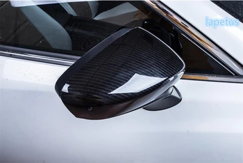 Lapetus Šoninių Automobilio Durelių Galinio vaizdo Veidrodėlio Korpuso Apdailos Rėmelis Padengti Apdailos 2 Vnt ABS Mazda 6 Sedanas & Sedanas m. m. 2016 m. 2017 m.