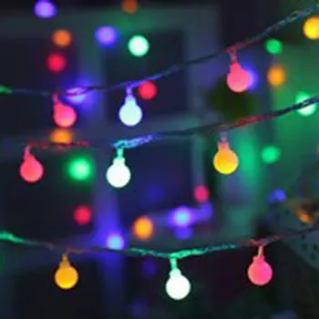 LED Patvarus, Praktiškas Mažas Kamuolys Žibintai Kalėdinė Dekoracija Žibintai, Vestuvių Gėlių Parduotuvė Puošmena Kabo Žibintai