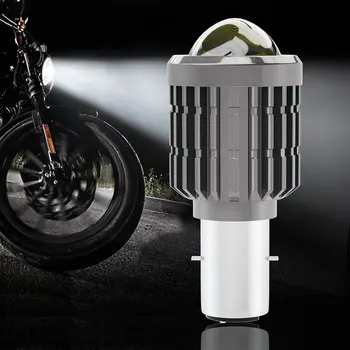 LED Žibintai Su įmontuotu Objektyvo Dual Spalvos, Aukštos Ir Žemos Šviesos Prožektorius Fish Eye Lempos Elektrinis Motociklas