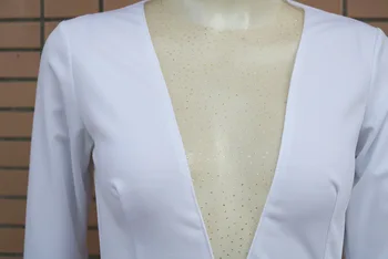 LEOSOXS V Kaklo Plunksnų Diamond Seksuali Suknelė Balta Juoda Moterys ilgomis Rankovėmis Rudens Žiemos Klubas Matyti Per Mini Suknelės, Šaliai