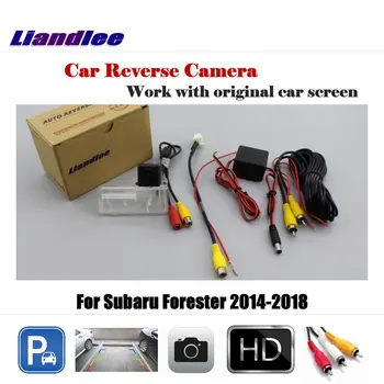 Liandlee Už Subaru Forester-2018 M. / Auto Atgal į Viršų Kamera galinio vaizdo Grįžtamieji Parkavimo Kameros Darbo su Automobilių Gamyklos Ekrane