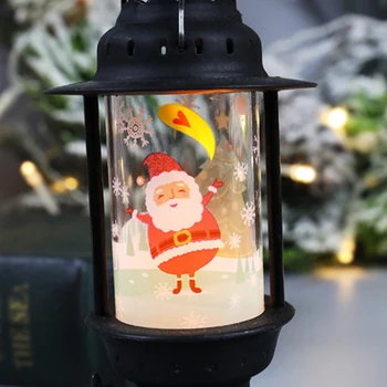Linksmų Kalėdų Briedžių Santa Dujų Lempos Vertus, Žibintų LED Šviesos Kalėdos Šalis Ornamentu kalėdų dekoracijas namų, Sodo puošmena