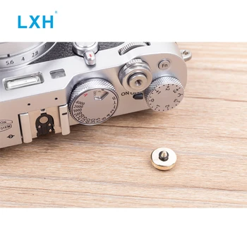 LXH Mediniai&Metalo Paviršius, Minkštas vaizdo Kameros Užrakto Atleidimo Mygtuką su Guma, Žiedas, Skirtas Fuji Fujifilm XT20 X100F X-T2 X100T X-T10 X20