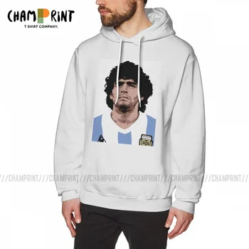 Maradona Geriausias Futbolo Žaidėjas Hoodie Vyrų Nuostabus Hoodie Marškinėliai Diego Armando Argentinos Futbolo Medvilnės Atspausdinti Megztiniai Su Gobtuvu