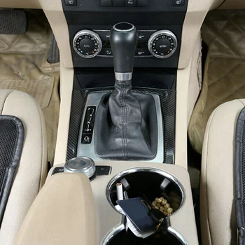 Mercedes-Benz 08-12 GLK Anglies Pluošto Interjero GLK300 260 Pavarų Rėmas Dekoro Lipduko