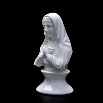Mergelės Marijos Madona Katalikybė moteriška dievybė Katalikų bažnyčia aleliuja vestuvių papuošalai namų dekoro dovana statula pav.