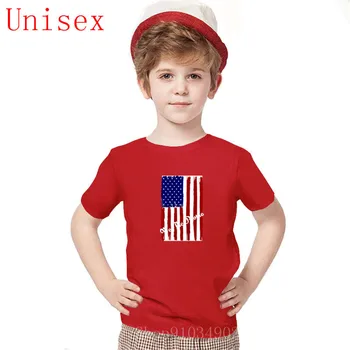 Mes, Žmonės, Amerikos vėliavos, Marškinėliai Vaikų Vasaros vaikų trumpomis Rankovėmis O-kaklo vaikams drabužių berniukų marškinėliai už nepilnametės