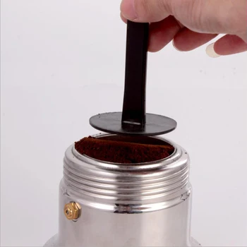 MICCK Daugiafunkcį Kavos Šaukštas Barista Kavos Matavimo Šaukštelis Su Kavinė Suklastoti Espresso Bazės Milteliai Spauda Butas Kavos Plaktukas