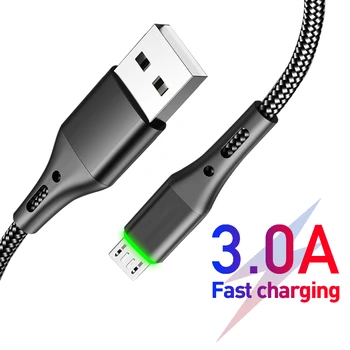 Micro USB Kabelį, Tipas C, Greito Įkrovimo Duomenų Laidas Įkroviklis Adapteris, Skirtas 