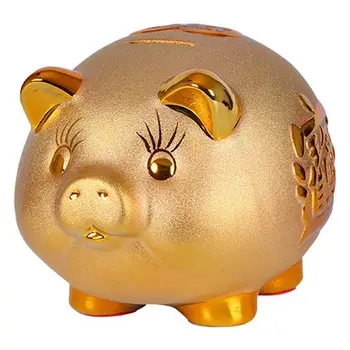Mielas Keramikos Piggy Bank Namų Dekoro Statulėlės, Papuošalai Pinigų Taupymo Dėžutė Gimtadienio Dovanos