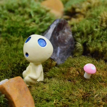 Mini Dervos Svetimų Medžių Fėja Hayao Miyazaki Totoro Modelio Duomenys Sodo Terariumai, Apdailos Miniatiūrinės Puošybos Micro Kraštovaizdžio