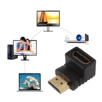 Mini HDMI suderinamus Vyrų ir Moterų M/F Jungtis Extender Adapteris Jungtis, skirta HDTV HDCP 1080p GoldPlated Vyrų ir Moterų Adpater
