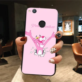 Mobiliųjų TPU Telefoną Atveju Huawei Mate 10 20 30 Pro 10 20 30 Lite Nova 2i 2 Lite 3 3i 4 5i Cover Pink leopard