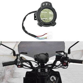 Motociklo 7 Spalvų Reguliuojamas LCD Skaitmeninis Ekranas Oeter Speeeter RPM Matuoklis Skaitmeninis Matuoklis, Yamaha BWS125