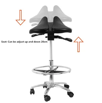 Multi Reguliatorius Ergonomiškas Sūpynės Sėdynės Balnelis Multi funkcinis Nugaros Laikysena Kėdė su Pakreipti Sėdynės Balnelis Kėdė Odontologijos kabinetas