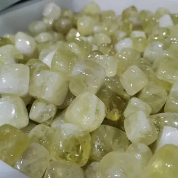 Natūralus kvarco Kristalo (Būgniniai Akmenys, Poliruoti Akmenys Gydymo citrinas rašė Kristalų, Brangakmenių