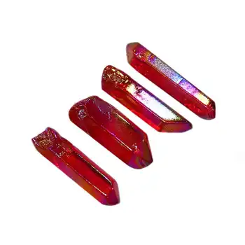 Natūralus Raudonasis Kristalas Originalus Akmens Skiltyje Skaldą Galvanizavimo Spalvinga Skiltyje Apdailos Accessories