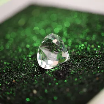 Naujas 1PC 30mm Deimantų Stiklo Kristalų Liustra Dalys Aišku, Suncatcher Lempos Apdaila Pakabukas Prizmės Apšvietimo Kamuolys