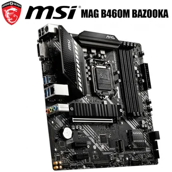 NAUJAS MSI MAG B460M BAZOOKA Plokštė LGA 1200 DDR4 10 Gen Intel Core/Pentium/Celeron Desktop Intel B460 128GB LGA 1200 DDR4