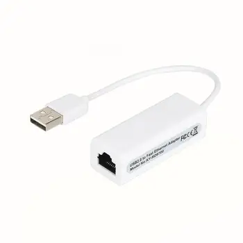 Naujas USB2.0 RJ45 Lan Tinklo Ethernet Adapterio plokštę 